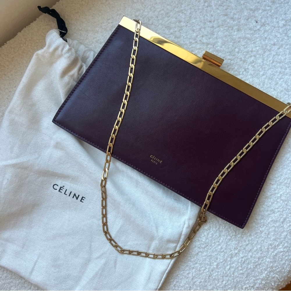 Celine clasp bag